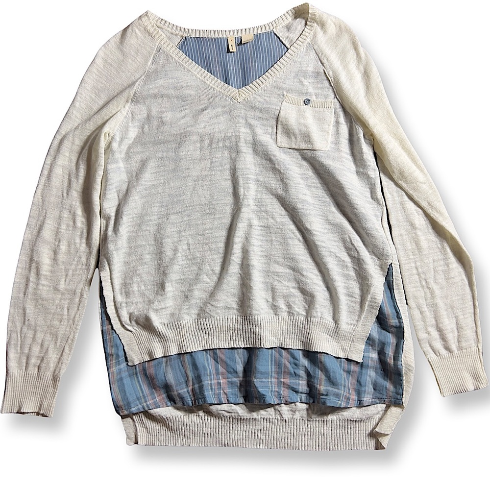 Anthropologie Moth V-Neck Sweater